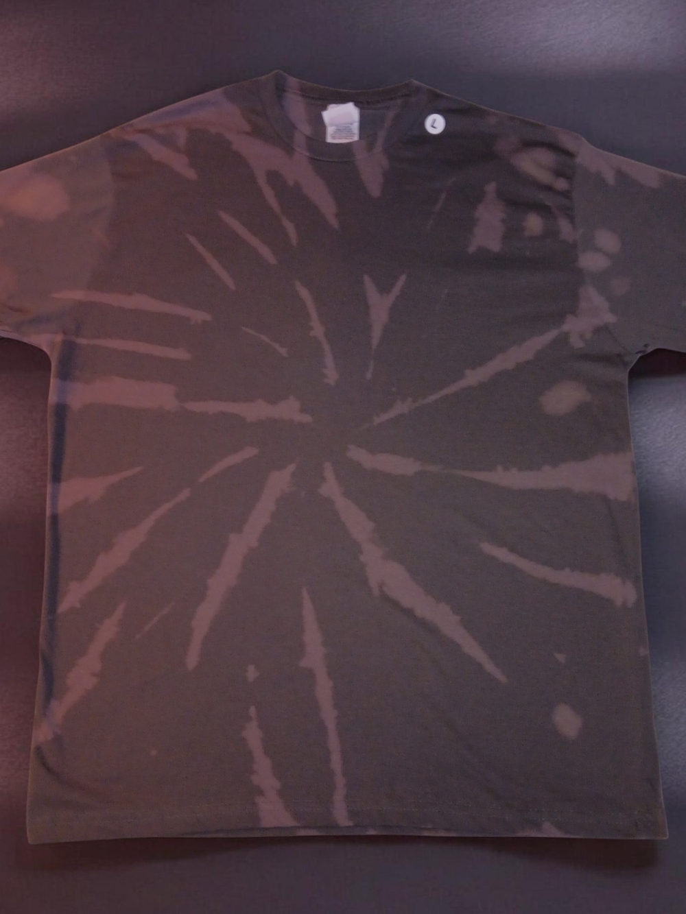 Men's Short Sleeve Tie-Dye T-Shirt - Gray
